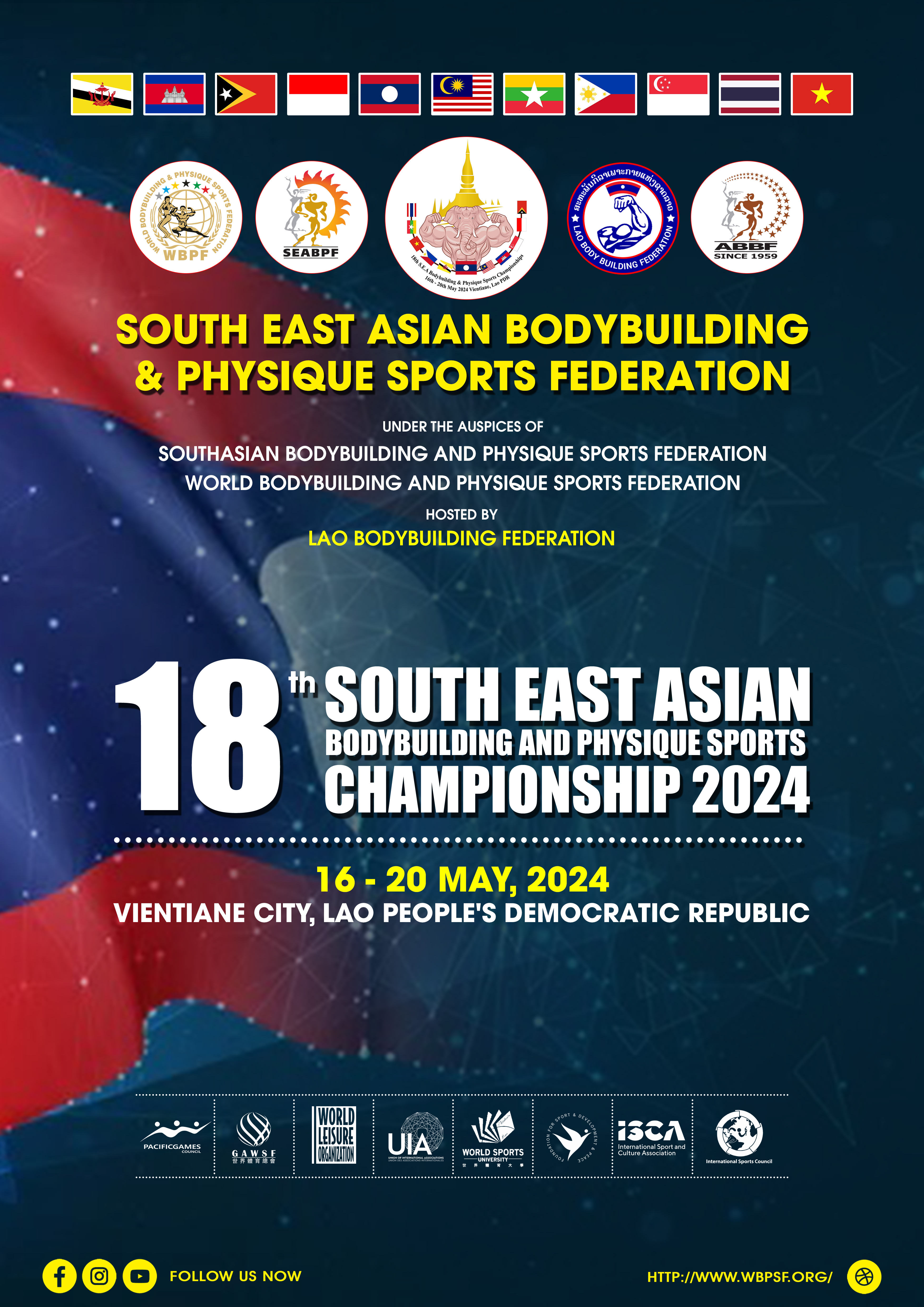 18th SEABPF Championships 2024